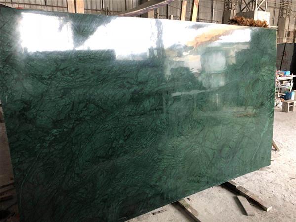 Indian green marble slabs