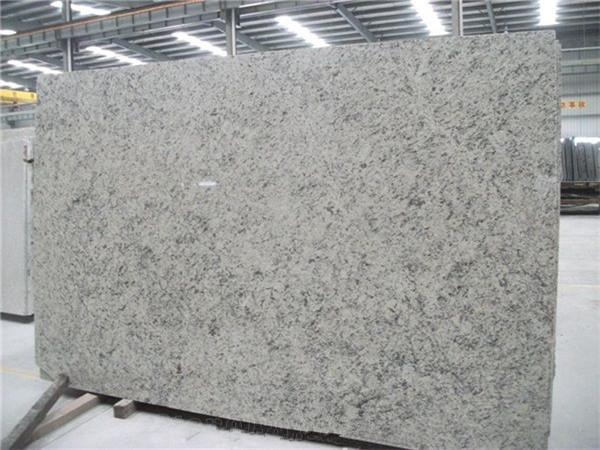brazilian white rose granite slab