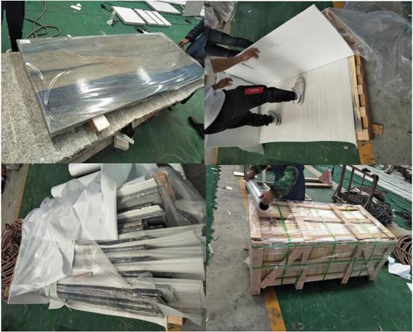 iron red quartzite  packing