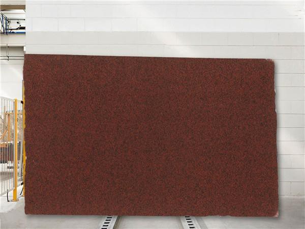 african red granite slab