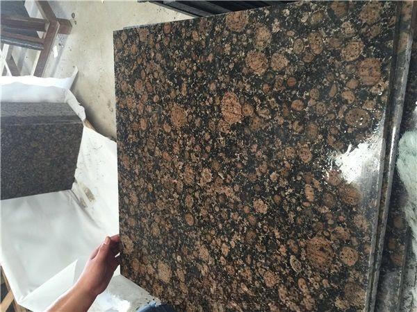 baltic brown granite tile countertop