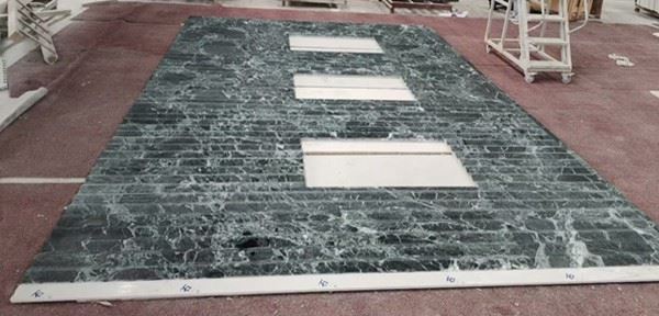 Honed Green Marble tile
