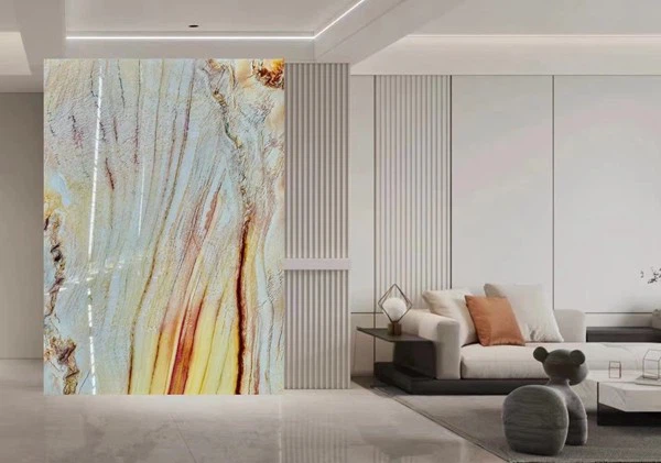 Rainbow Quartzite wall