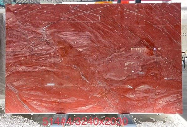 Rosa Corallo Quartzite polished slab